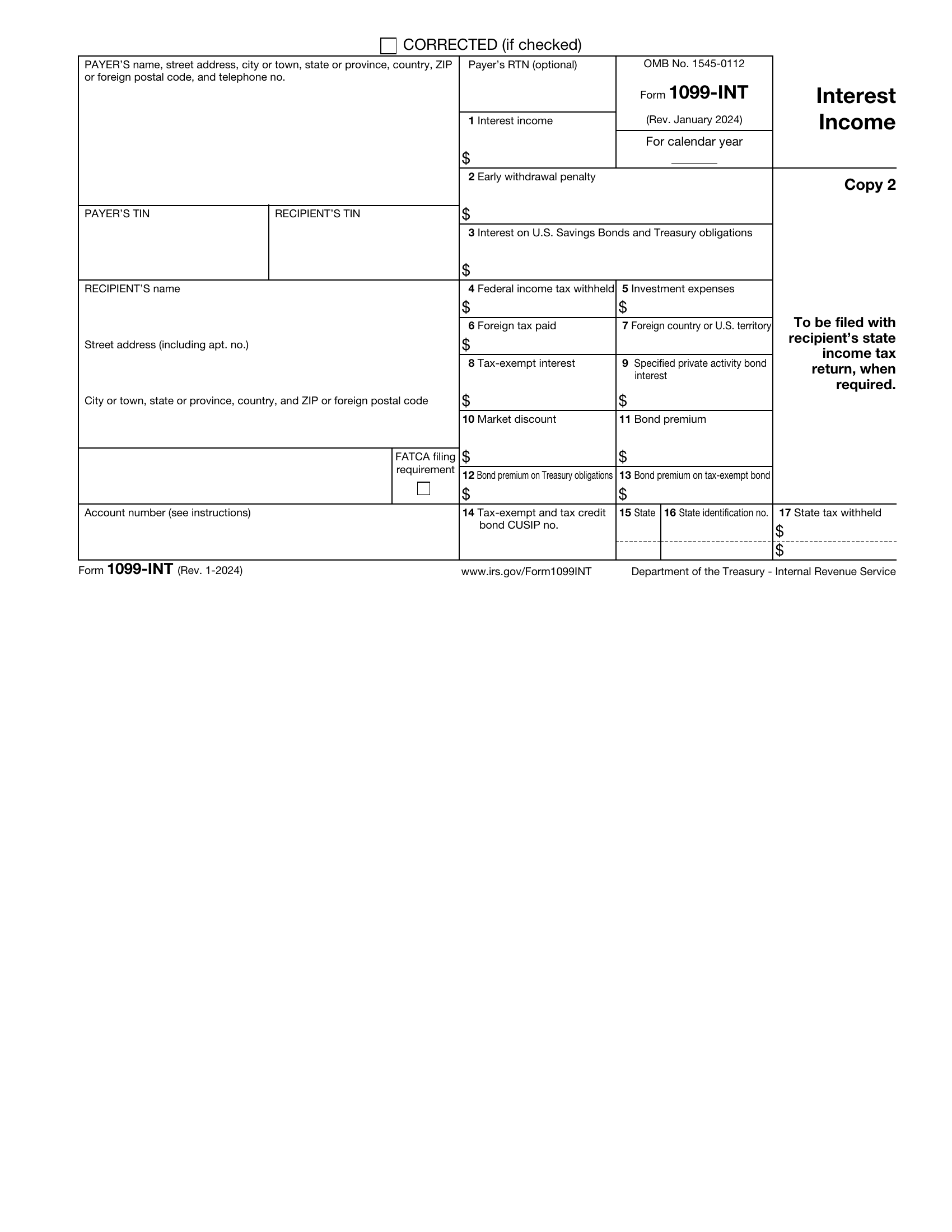 1099-INT Form Page 6 Preview