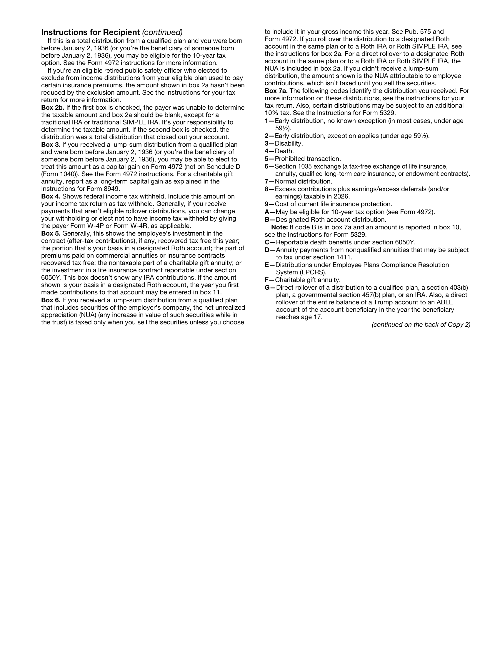 1099-R Form Page 7 Preview