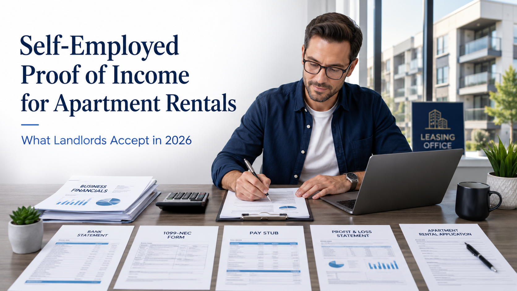 Self-Employed Proof of Income for Apartment Rentals: What Landlords Accept in 2026